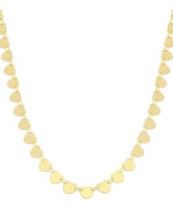 Choker Corações – Banho de Ouro 18K